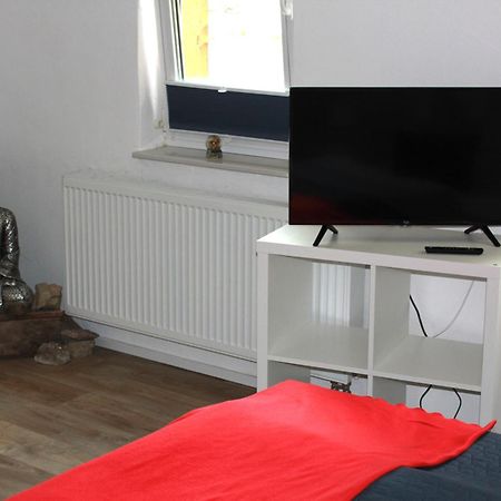 Fewo Im Lehm-Fachwerkhaus Erfurt Mit 3 Einzelnen Schlafzimmern Je Mit Tv ภายนอก รูปภาพ