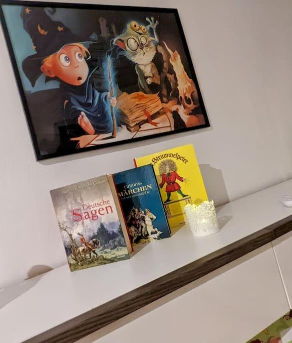 Fewo Im Lehm-Fachwerkhaus Erfurt Mit 3 Einzelnen Schlafzimmern Je Mit Tv ภายนอก รูปภาพ