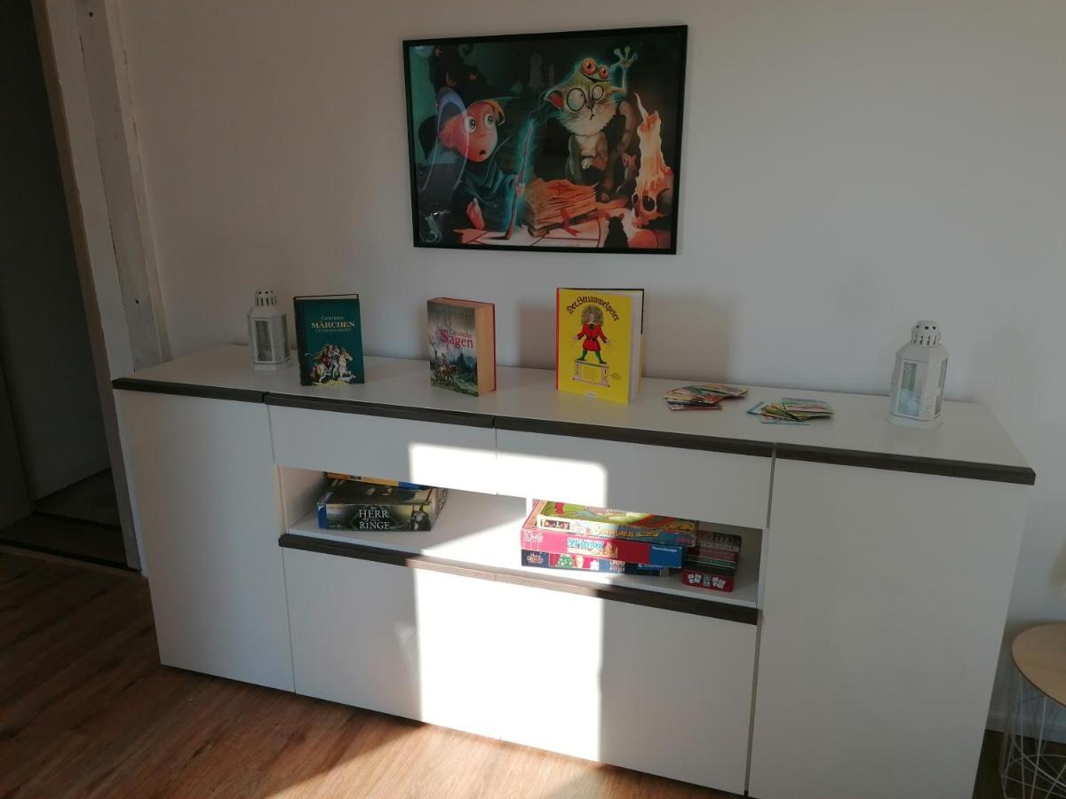 Fewo Im Lehm-Fachwerkhaus Erfurt Mit 3 Einzelnen Schlafzimmern Je Mit Tv ภายนอก รูปภาพ